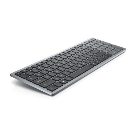 Dell | Keyboard | KB740 | Keyboard | Wireless | US | m | Titan Gray | 2.4 GHz, Bluetooth 5.0 | 506 g - 2